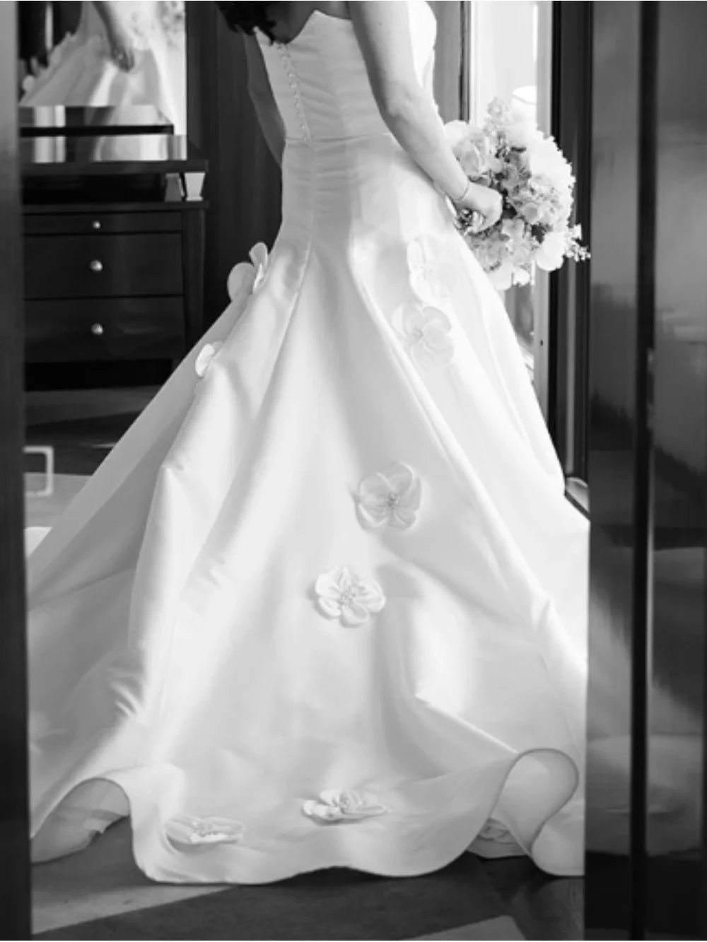 Reem Acra Custom Wedding Gown